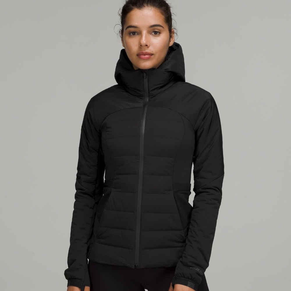 Down For It All Black Shine jacket - NWT 🏷